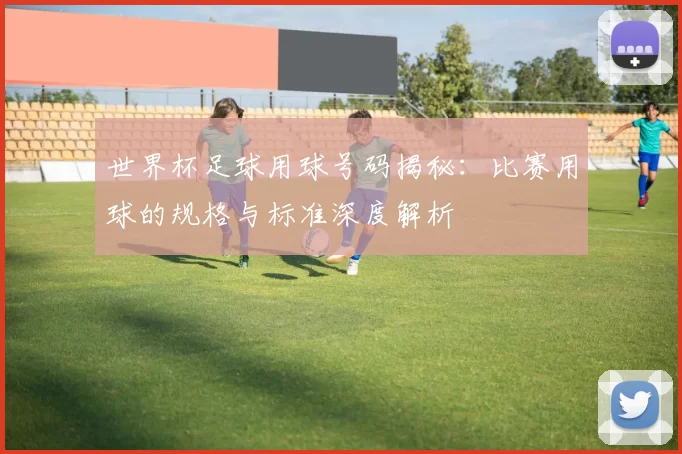 世界杯足球用球号码揭秘：比赛用球的规格与标准深度解析