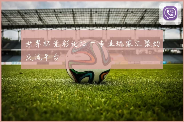 世界杯竞彩论坛 - 专业玩家汇聚的交流平台